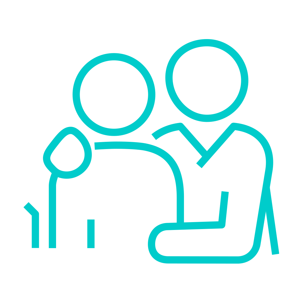 4 programmatic health solutions icons caregiver